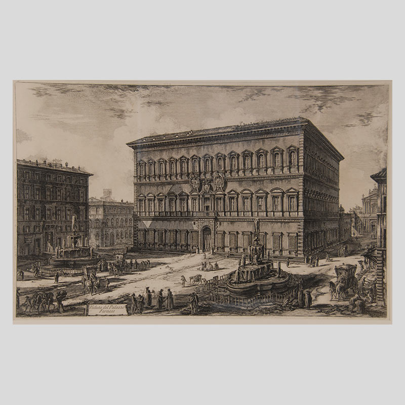 piranesi prints stamped made in germany on verso